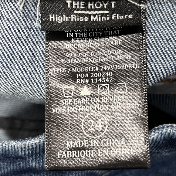 Blue Denim Cargo Flare Pants - Women - Picture 13 of 13